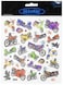 Tattoo King Multi-Colored Stickers-Motorcycle Mania