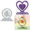 Circle Round Crystal Ball Stand Heart Metal Die Cuts,Flower Butterfly Ball Bowtie Cutting Dies Cut Stencils DIY Scrapbooking Decorative Embossing Paper Scrapbooking Card Making