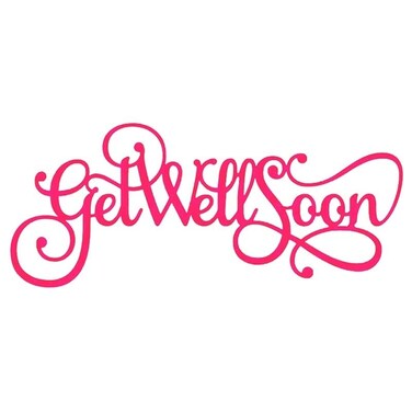 Get Well Soon Words Cutting Dies,DIY Scrapbooking Artist Metal Cutting Dies for DIY Scrapbooking Embossing Paper Cards Making Decorative Crafts Supplies New 2019 Die