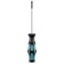 1212547, Screwdriver, slot-headed, Blade size: 0.4 x 2.5 x 75 mm, 2-component grip, SF-SL 0,4X2,5-75
