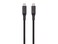 Monoprice AtlasFlex Series Durable USB 3.2 Gen 2 USB-C Data &amp; Power Kevlar Reinforced Nylon-Braid Cable, 10Gbps, 5A/100W PD, 1m, Black