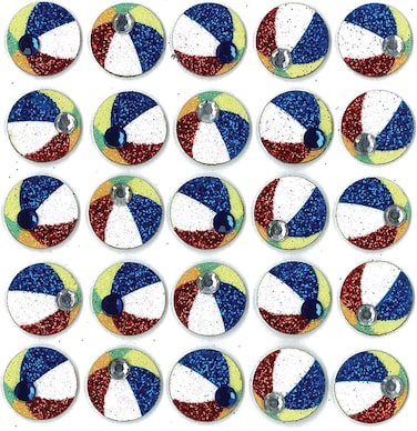 Jolee's Boutique Dimensional Stickers, Beach Balls