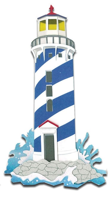 JOLEES 0015586789676 (Jolly Boutique) 3DS Lighthouses SPJBLG355, Other