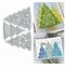 3PC Christmas Tree Snowflake Metal Die Cuts,Merry Christams Tree Snowflake Cutting Dies Cut Stencils DIY Scrapbooking Decorative Embossing Paper Scrapbooking Card Making