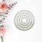 Round Lace Border Embossing Cutting Dies Coasters Stencil Template for Card Making Scrapbook Album, Metal Die Cuts Embossing Stencil Cutting Dies Lace Border Round for Card, Scrapbooking Die-Cuts