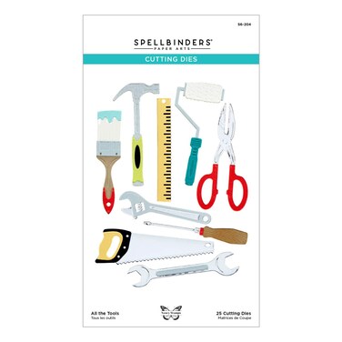 Spellbinders All The Tools by Nancy McCabe Etched Dies, Metal