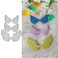 3pcs Angel Wings Metal Die Cuts Dies Stencil, Wings Frame Cutting Dies Cut Stencils DIY Scrapbooking Cards Photo Album Craft Decorative Embossing Paper Dies for Album Card Scrapbooking Making