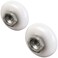 Prime-Line M 6201 3/4 In. and 7/8 In. Round Tub Enclosure Rollers (2 Sets), White
