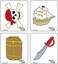 Cuttlekids Cutting Dies 4/Package, Pirate