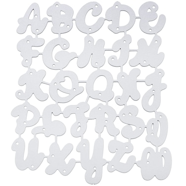 MTQY Capital 26 Alphabet Cutting Dies Carbon Steel DIY Cutting Die for DIY Scrapbook Photo Album Decoration Process