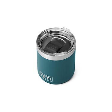 YETI Rambler 10 oz Stackable Lowball 2.0, Vacuum Insulated, Stainless Steel with MagSlider Lid, Agave Teal