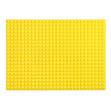 Colinda Silicone Dish and Cup Drying Mat - Extra Large Trivet for Hot Dishes, Large Size Hot Pots and Pads Coming Directly Out from the Stove or Oven,Drain Board,16" x 11.5",Yellow