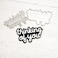Thinking of You Word Die Cuts for Card Making Thinking of You Metal Cutting Dies Word Cut Die Holiday English Words Die Cuts for DIY Scrapbooking Photo Album