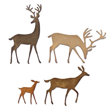 SIZZIX THINLITS Dies DARLN, Darling Deer