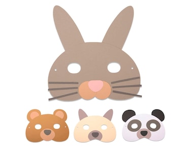Sizzix Bigz L Die Animal Mask by Laura Kate, Multicolor