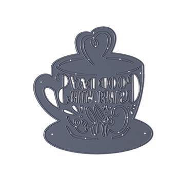 Darice Craft Die: Good Days Start with Coffee