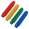 Cuziss Pack of 4 Pcs 4 Colors Plastic Magnetic Chalk Keeper Holder Case for School Office Meeting Room Industrial Use (Green Blue Red Yellow)
