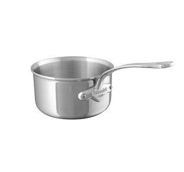 Mauviel M Cook 18CM CAST SS HDL 2.6MM M'cook Saucepan, 18", Stainless Steel
