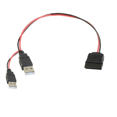 Mustpoint USB to SATA Power Cable for 2.5'' SATA HDD SSD Hard Disk Driver Useful