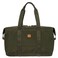Bric's X-Bag/X-Travel 2.0 Folding Duffel Bag - 18" Carry On and Overnight Travel Bag - Olive