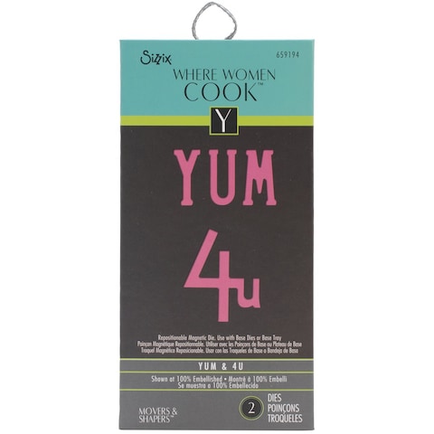 Sizzix Yum and 4U Mover/Shaper Magnetic Die