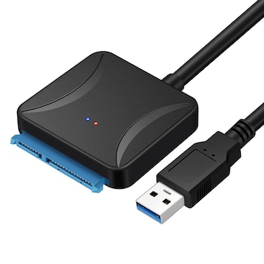 LIUIIVIRI SATA to USB 3.0 Adapter External Hard Drive Cable 2.5" SSD/HDD HDD Reader (1)