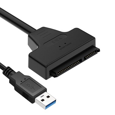 Cinolink SATA to USB Cable -USB 3.0 to 2.5&acirc;&euro; SATA III Hard Drive Adapter - External Converter for SSD/HDD Data Transfer