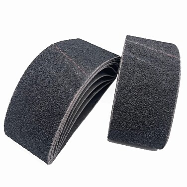 Sanding Belts 3x18 36 Grit Extra Coarse Silicon Carbide Abrasive Sandpapder for 3x18 Belt Sander, 10 Pack