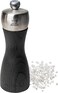 Peugeot - Fidji Manual Salt Mill - Adjustable Grinder - Beechwood and Stainless Steel, Graphite Finish, 6 Inch