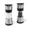 Cole &amp; Mason 6-inch Horsham Salt &amp; Pepper Mill Gift Set - Inverted Salt and Pepper Grinders - Refillable Seasoning and Spice Tools - Adjustable Salt and Peppercorn Grinder Settings - Chrome