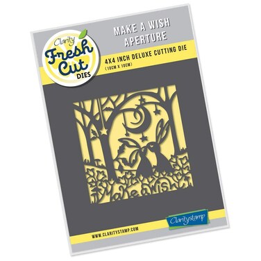 Make a Wish - 4" x 4" Clarity Fresh Cut Die