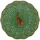 Bordallo Pinheiro Woods Salad / Dessert Plate, Hare, Set of 4, Green, 9'' (65028929)