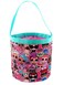 L.O.L. Surprise! Girls Collapsible Nylon Halloween Bucket Toy Storage Gift Tote Bag (One Size, Pink)