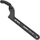 WEDO Hook Wrench With Pin, Adjustable, One-time Die Forged, Strong Torque, High Strength, Wear Resistance, Black-Spray on Surface, 40 Chrome Steel,Size 22-35/3mm,150mm Length