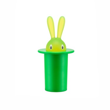 Alessi Magic Bunny Toothpick Holder, Green