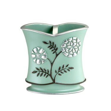 Popular Bath Avantie Toothbrush Holder - Aqua Resin Design, Bathroom Countertop Organizer, Modern Bathroom D&Atilde;&copy;cor, Elegant &amp; Durable Toothbrush Stand, Stylish Accessory for Vanity