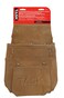 Task T77207 Tradesperson's Leather Nail/Tool/Drywall Pouch, 3-Pocket
