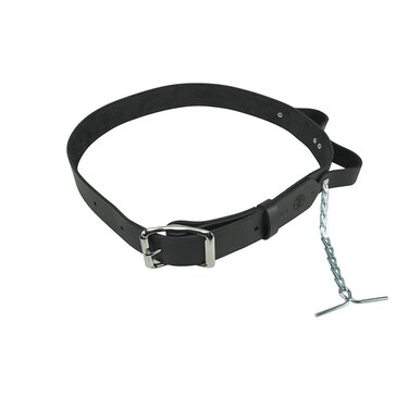 Klein Tools 5207L Electrician's Leather Tool Belt, Large