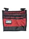 Atlas 46 Greenwood Heavy Duty 8 Slot Pocket Multi-Tool Organizer Insert for Electrician, Carpenter, Military, Hunting - Nylon - Red