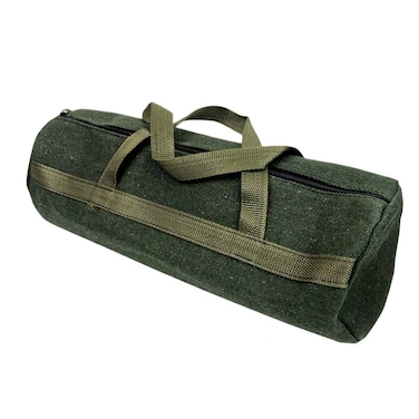 Garneck Basics Heavy Duty Tool Bag - 13.8X5.11 Inch Wide Mouth Tool Tote Bag without Inside Pockets - Tool Storage Bag Organizer for Auto Repair Plumbing Repair, Home Improvement, Hand Crafts