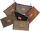 BULL TOOLS Heavy Duty 100% Dyed &amp; Washed 15 Oz. Duck Canvas of 5MM Pure Brass Solid Zipper Tool Bag Organizer Multi Utility Tool Pouch - 6 Piece - (Tools are not Included)