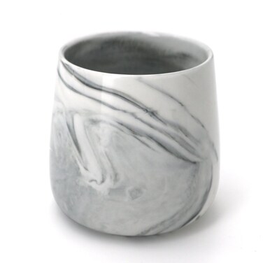 Ceramic Tumbler Cup for Toothbrush, Toothpaste, Pens, Makeup Brushes Holder Stand