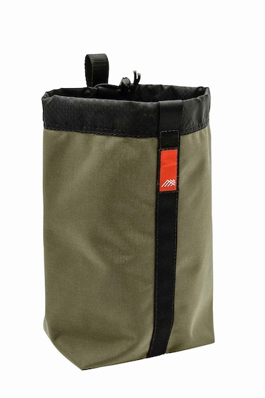 Diamondback Big Sax Tool Pouch with Belt Clip - Modular Clip On Tool Pouch For Belts, Vests and Panels - Ideal Carpenter and Electrician Tool Pouch for Nails &amp; Screws (Ranger Green with Black Webbing)