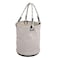 PenRux Canvas Bucket, Sturdy Anti Scratch Canvas Tool Organizer Hard Wearing 40x30cm for Electrical Installation (White), PenRuxvzm2okqgha-11