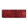 OREZI Red Leopard Print Cheeath Runner Rug Non Slip Hallway Entry Carpet Kitchen Rug for Home Dining Living Room Bedroom 72" X 24",Machine Washable