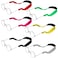 6 Pack Neoprene Glasses Straps Floating Sunglasses Eyeglass Strap Anti Slip Sports Safety Eyewear Retainer Holder for Adults Summer Water Sports Fishing Biking Hiking Rock Climbing Outdoor Adventures