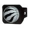 FANMATS Toronto Raptors Black Metal Hitch Cover with 3D Gray Team Logo Unique Round Molded Design &acirc;&euro;&ldquo; Easy Installation on Truck, SUV, Car - Ideal Gift for Die Hard Basketball Fan