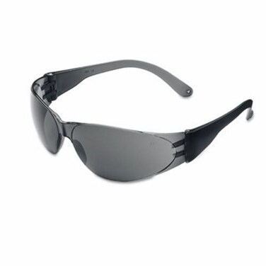 MCR Safety Checklite Scratch-Resistant Safety Glasses, Gray Len, Pack of 12