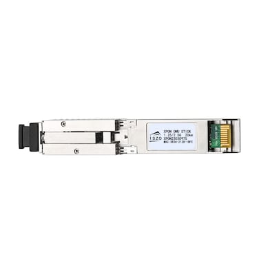 iszo 1.25G/2.5G XPON/GPON/EPON ONU,SFP Stick ONU, Support MAC SN LOID Modify,SFP Port,for Network Switch/Router/Media Converter,Optical Fiber Modem