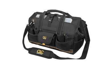 CLC Custom Leathercraft 1535 Tote Bag with Top Plastic Tray, 18 in., 37 Pocket